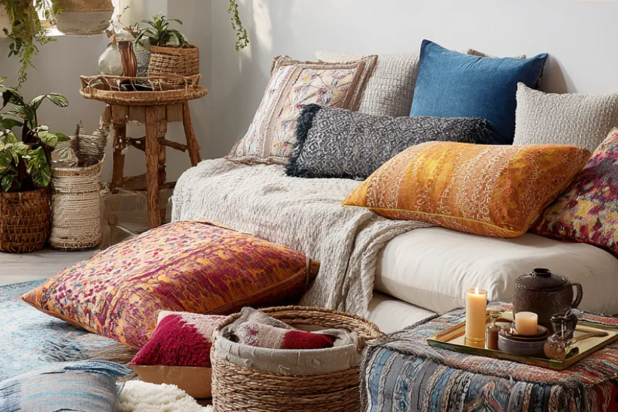 Boho Chic Cushion Cover